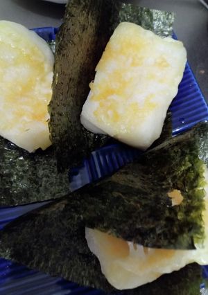 フライパンでチーズin磯辺餅-レシピのメイン写真