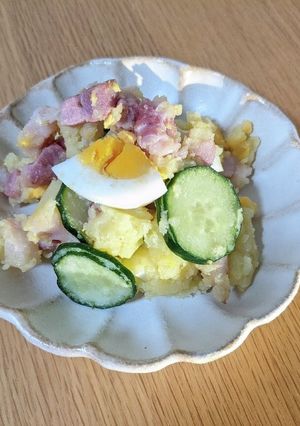 一人暮らしʕ·ᴥ·ʔポテトサラダ-レシピのメイン写真