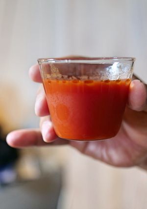 限界状態時の強い味方！「トマトスープ」-レシピのメイン写真
