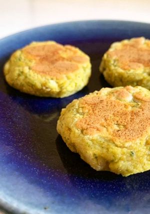 【離乳食後期】すじ青のりじゃが芋おやき-レシピのメイン写真