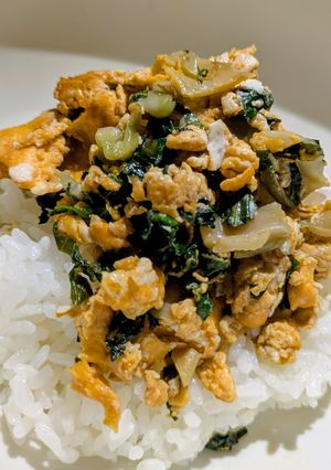 白飯チャーハン-レシピのメイン写真