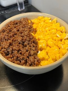 そぼろ丼-レシピのメイン写真