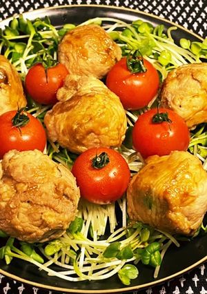 芽キャベツの肉巻き-レシピのメイン写真