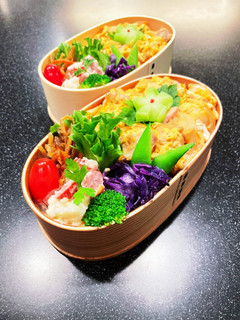 高校生弁当 親子丼弁当-レシピのメイン写真