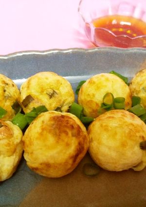 たこ焼き風！う米めんボール-レシピのメイン写真