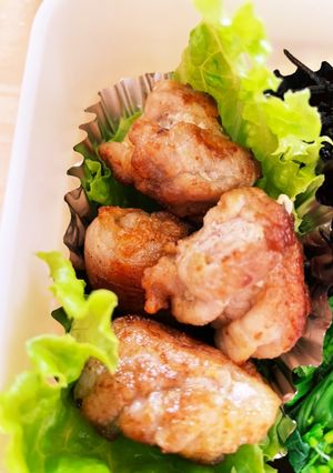 豚もものカリカリミートボール【お弁当】-レシピのメイン写真