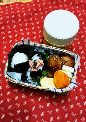 1/24 おにぎりとおかず弁当-レシピのメイン写真