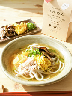 鶏の旨味たっぷり鶏飯風う米めん-レシピのメイン写真