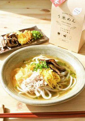 鶏の旨味たっぷり鶏飯風う米めん-レシピのメイン写真