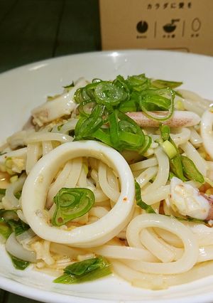 う米めん 海鮮&天栄ネギソース-レシピのメイン写真