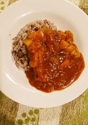 蓮根団子のトマトカレー-レシピのメイン写真