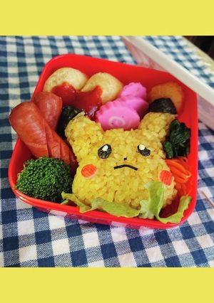ピカチュウ弁当-レシピのメイン写真