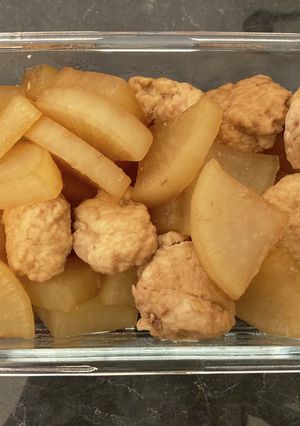 鶏団子と大根のすっぱい煮-レシピのメイン写真
