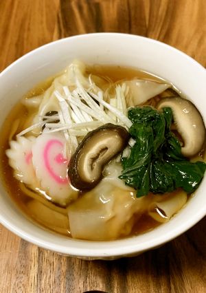 ワンタンう米めん　-レシピのメイン写真