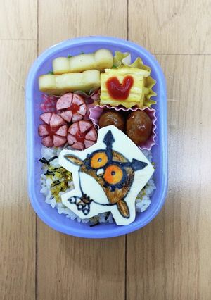 お弁当 ポケモンキャラ オブアート♧-レシピのメイン写真