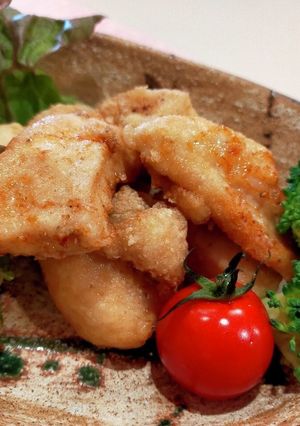あっさりジューシー鶏むねから揚げ-レシピのメイン写真