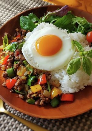 手軽で簡単美味しい『ガパオライス』-レシピのメイン写真