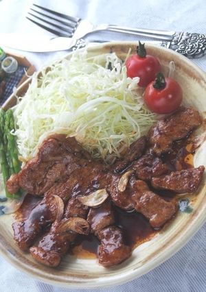 №8　清須の豚テキ-レシピのメイン写真