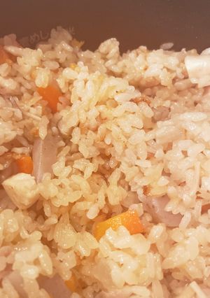 しょうが香る炊き込みご飯-レシピのメイン写真