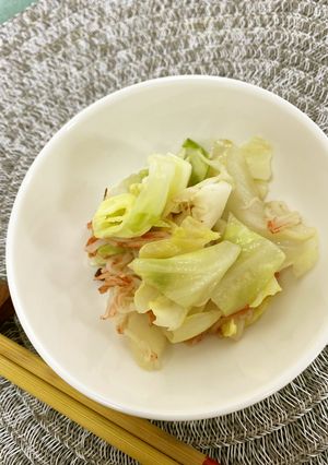 簡単！簡単！キャベツのピリ辛中華和え-レシピのメイン写真