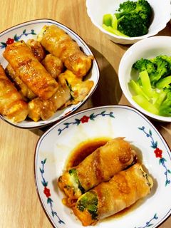厚揚げチーズ肉巻き-レシピのメイン写真