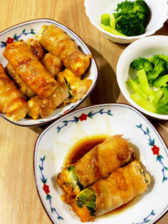 厚揚げチーズ肉巻き-レシピのメイン写真