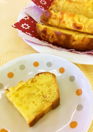 【幼児食】りんごケーキ-レシピのメイン写真