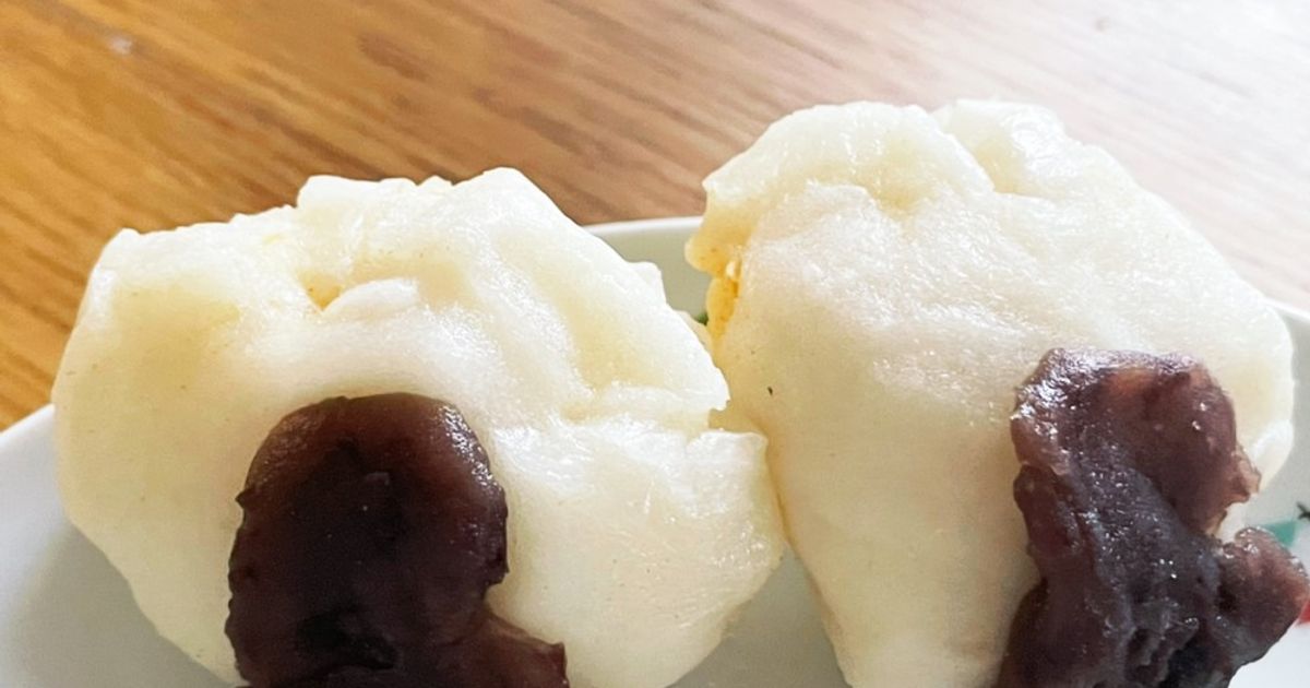 あんこ餅…うまし。簡単！ by Ima3 【クックパッド】 簡単おいしい