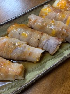 厚揚げのぷるもち豚巻き!-レシピのメイン写真