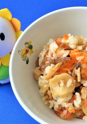 にんじんごはんの具★尾張旭市学校給食-レシピのメイン写真