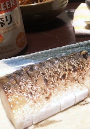 岩下の新生姜残酢と冷凍塩サバで炙り〆サバ-レシピのメイン写真
