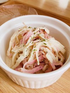大根とハムのオイマヨサラダ-レシピのメイン写真
