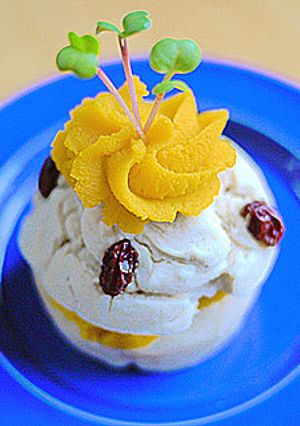 アレルギー対応　かぼちゃクリームケーキ-レシピのメイン写真