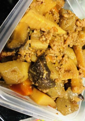 鶏そぼろ筑前煮-レシピのメイン写真