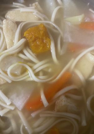 甲州名物カボチャのほうとううどん-レシピのメイン写真