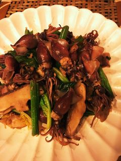 ホタルイカの生姜醤油炒め-レシピのメイン写真