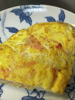 #カニカマたっぷり簡単カニカマ#オムレツ-レシピのメイン写真
