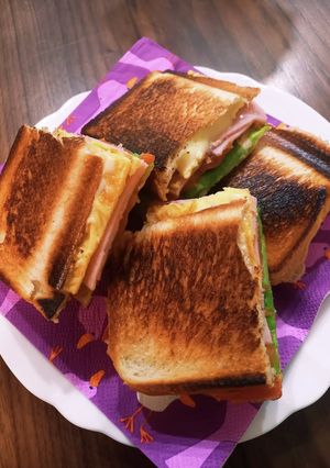 ホットサンド-レシピのメイン写真