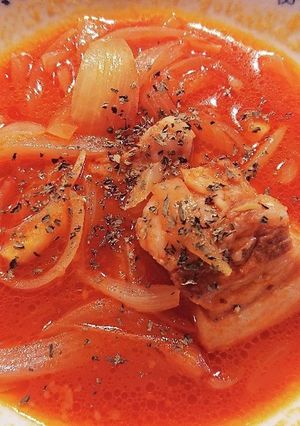 玉ねぎと豚バラのトロトロ煮(覚え書き)-レシピのメイン写真