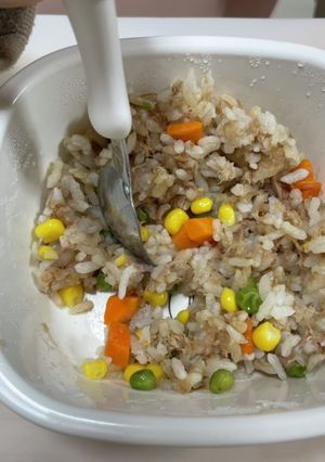 ツナチャーハン 子供も大人も-レシピのメイン写真