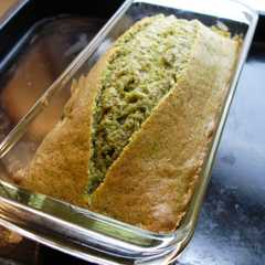 รูปของ 緑茶黒豆パウンドケーキ