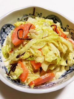 キャベツの塩昆布ツナマヨサラダ-レシピのメイン写真