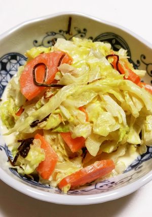キャベツの塩昆布ツナマヨサラダ-レシピのメイン写真