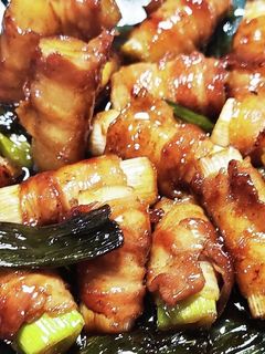 長ねぎの肉巻き生姜醤油炒め-レシピのメイン写真