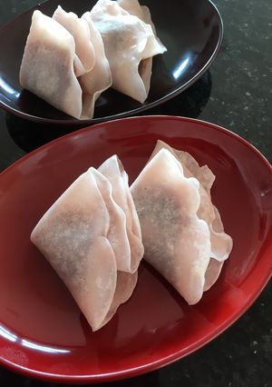 簡単　和菓子　花びらクレープ-レシピのメイン写真