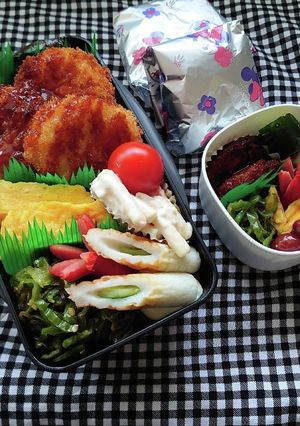 高校生弁当-レシピのメイン写真