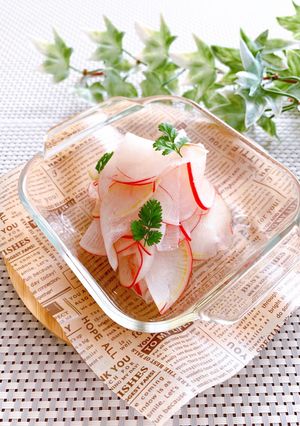すし酢で簡単★紅大根のピクルス-レシピのメイン写真