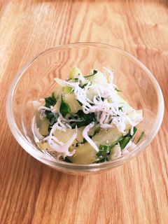 セロリとしらすの和え物-レシピのメイン写真