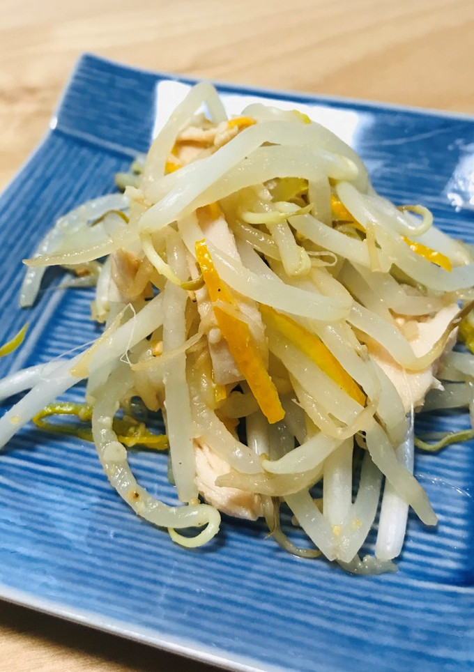 【野菜ソムリエ】もやしの柚子酢和え-レシピのメイン写真