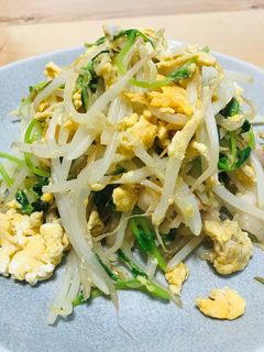 【野菜ソムリエ】もやしと豆苗の中華炒め-レシピのメイン写真